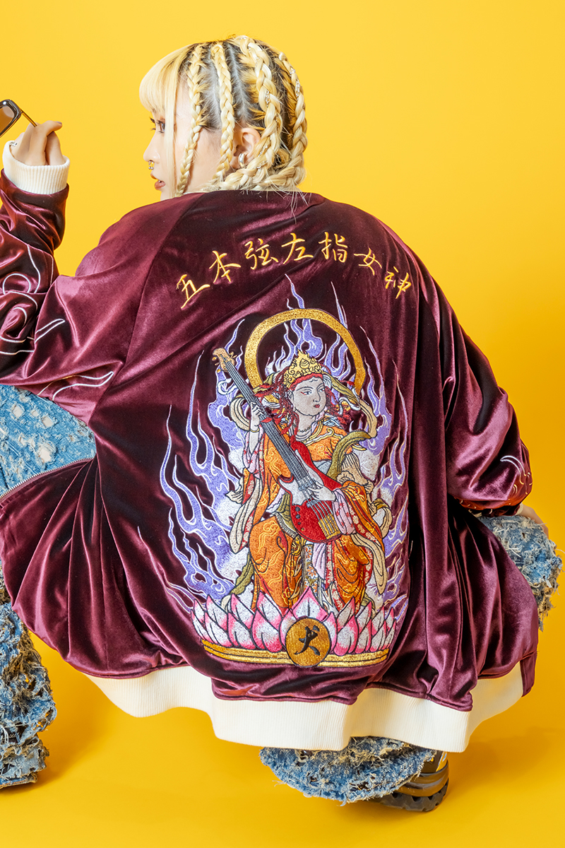わかざえもん × GALFY × GEKIROCK CLOTHINGコラボ・リバーシブル わかざえもん × GALFY × GEKIROCK CLOTHINGコラボ・リバーシブル