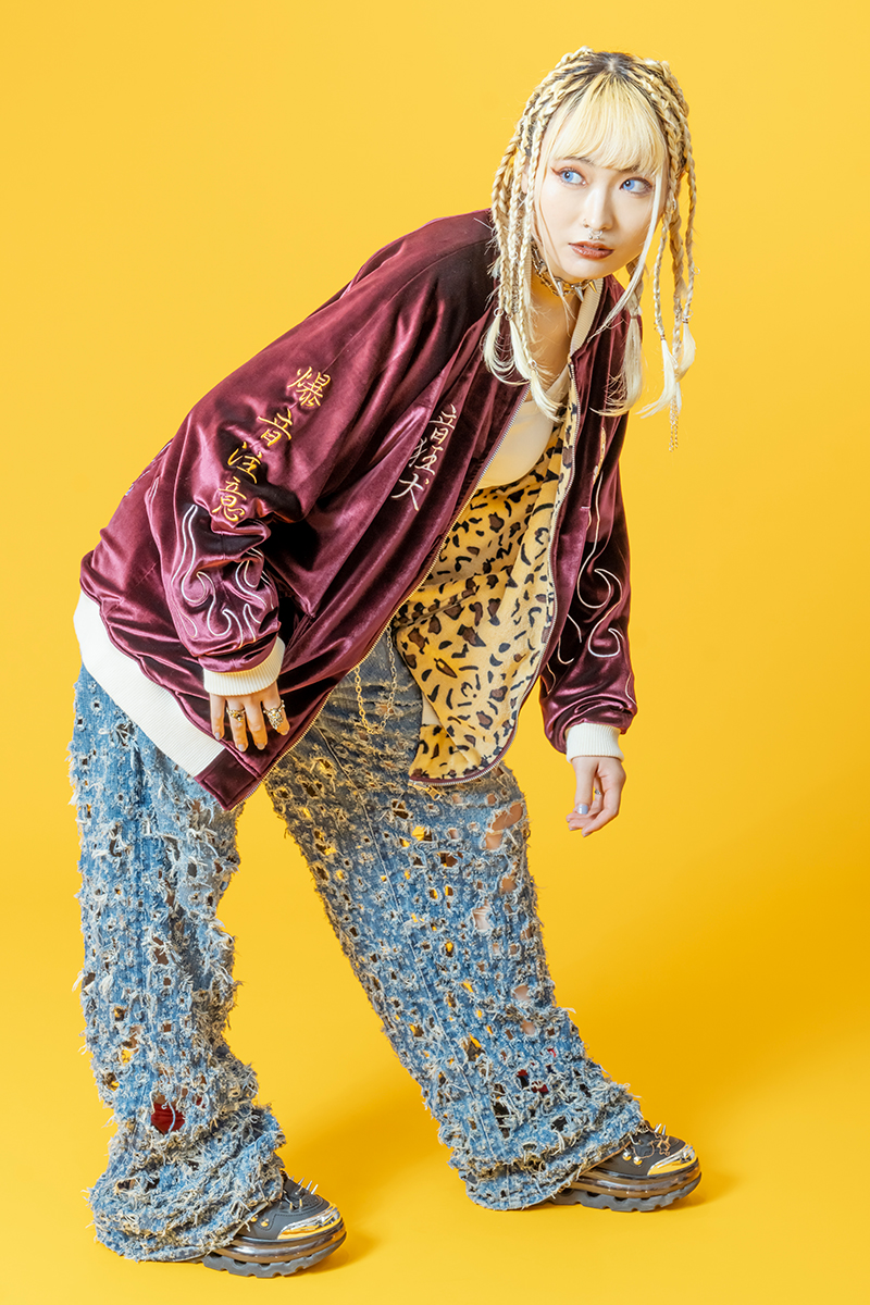 わかざえもん × GALFY × GEKIROCK CLOTHINGコラボ・リバーシブル わかざえもん × GALFY × GEKIROCK CLOTHINGコラボ・リバーシブル