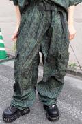 TOY MACHINE (トイ・マシーン) FACE IN THE CROWD DRY EASY CARGO PANTS  - Green