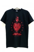 GoneR Mexican Heart T-Shirts Black/Red