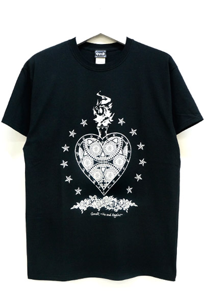 GoneR Mexican Heart T-Shirts Black/White