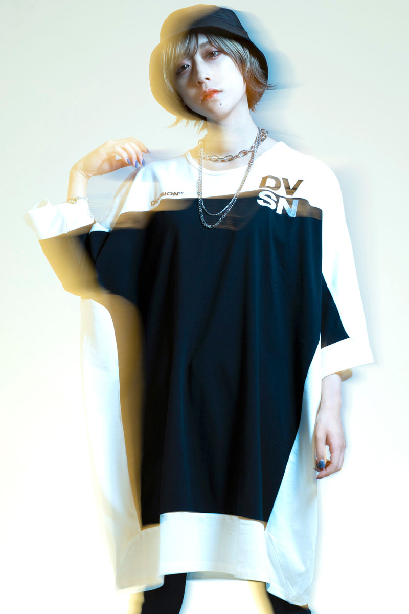 DI:VISION HOLLOW HUGE-SIZED CUT-SEW WHITE