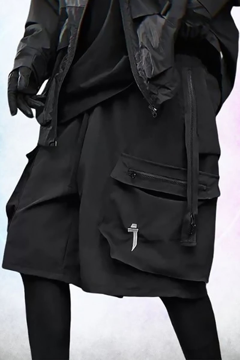 吉業重工 (ヨシワザジュウコウ) アメリカンカジュアルショートパンツ BLACK