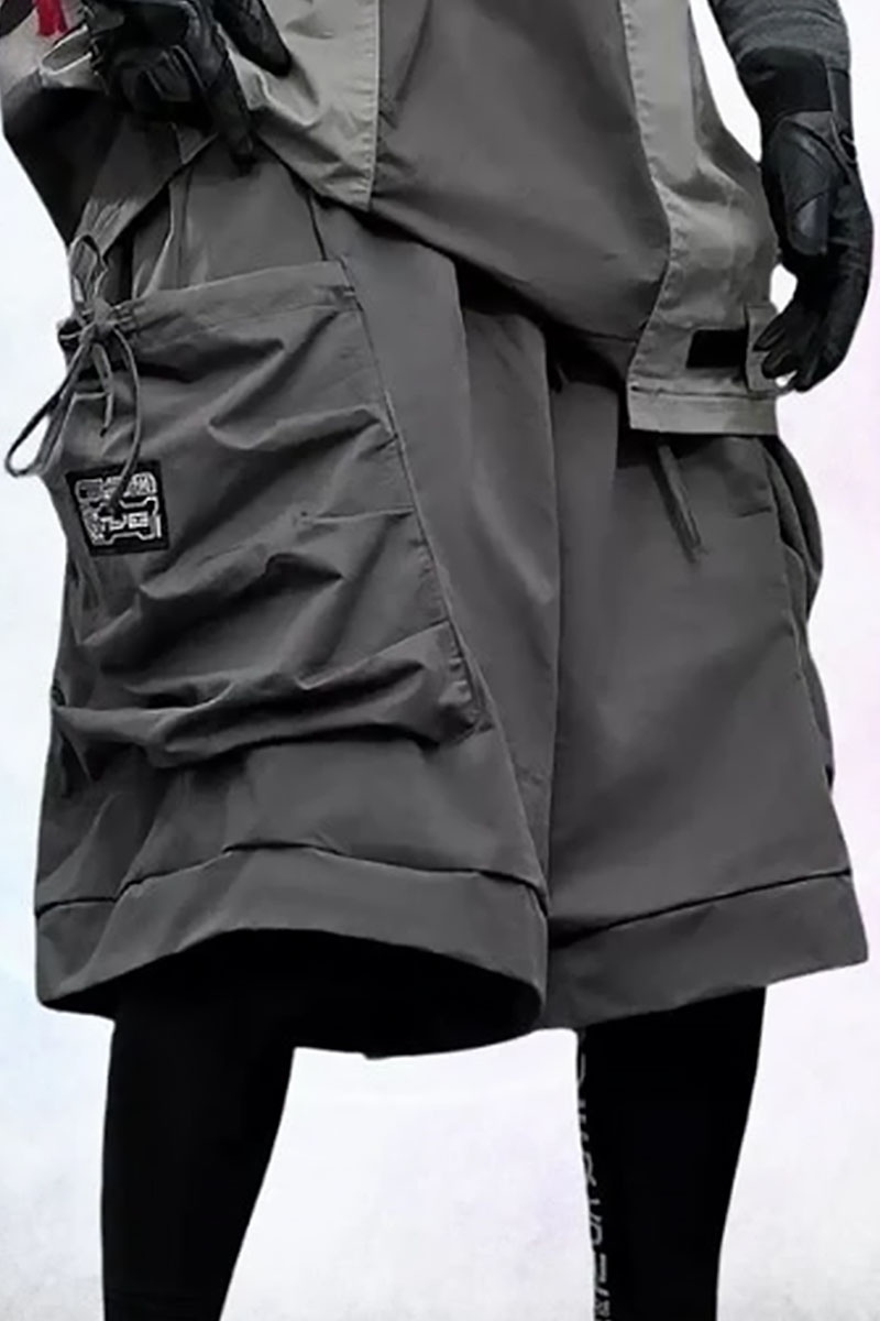 吉業重工 (ヨシワザジュウコウ) トレンディブランドルーズパンツ GRAY