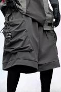 吉業重工 (ヨシワザジュウコウ) トレンディブランドルーズパンツ GRAY