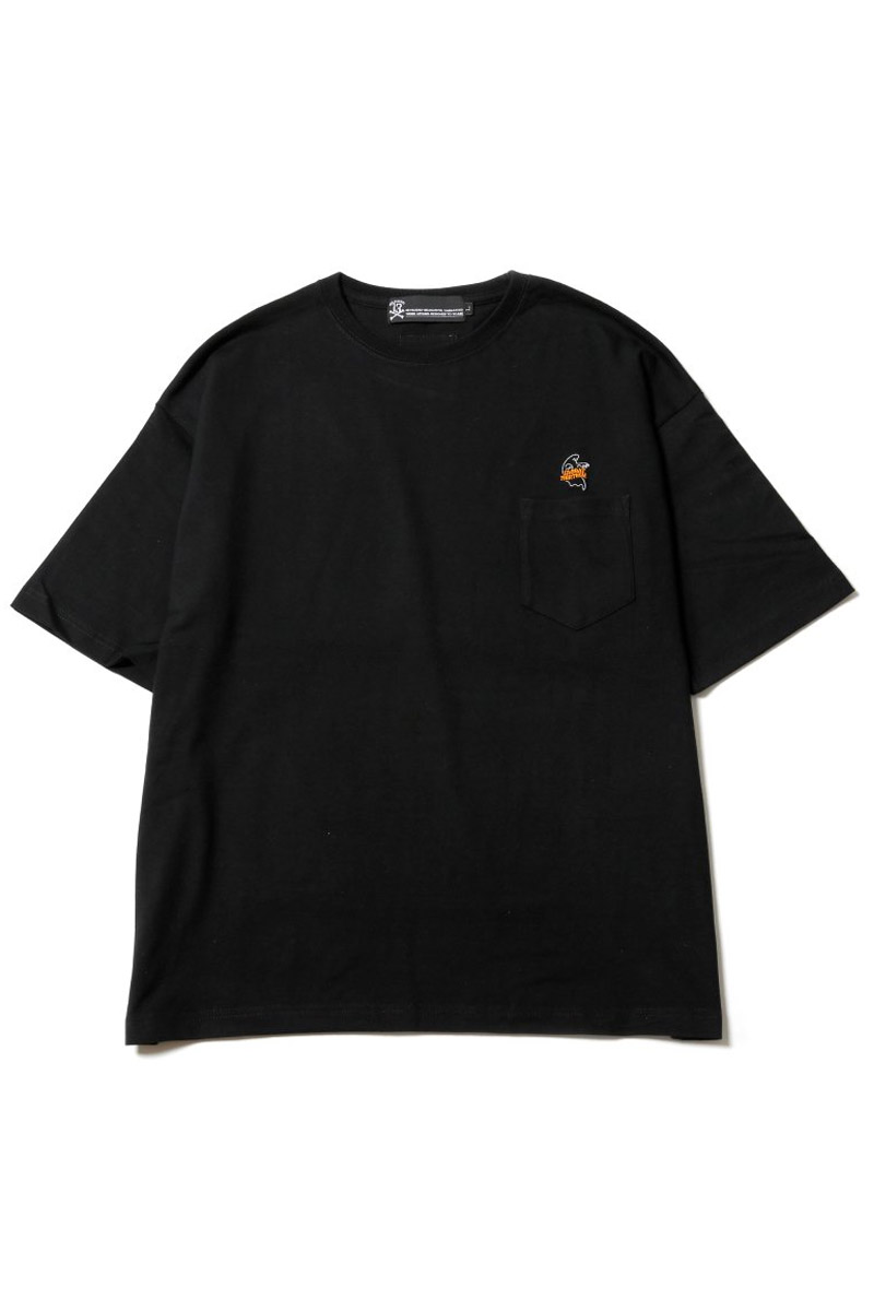 SABBAT13(サバトサーティーン) SPOOK BIG POCKET T (BK)