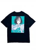 【お問い合わせ商品】over print (オーバープリント) POP ART Tee Ver:20 (GLOW IN THE DARK) black body