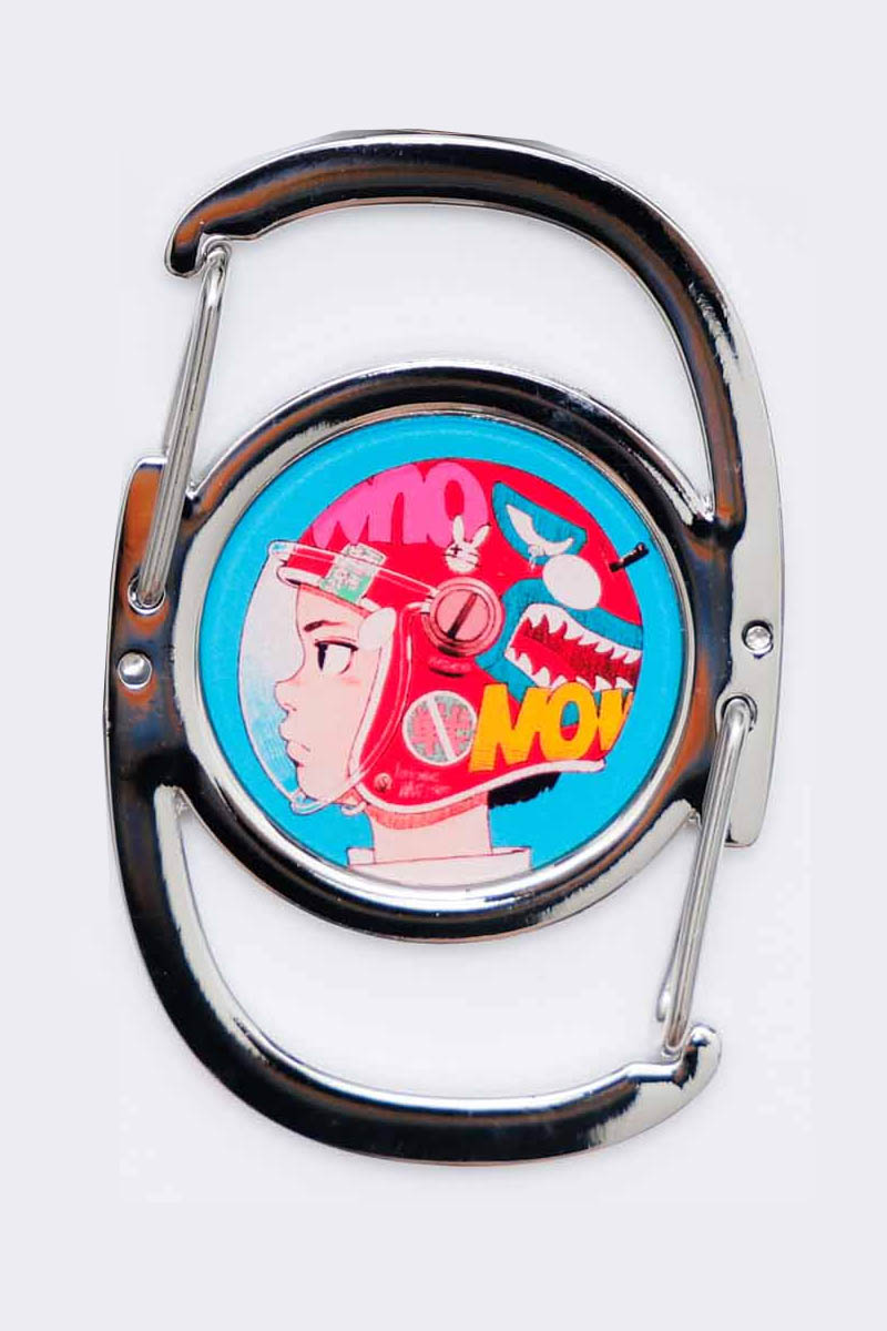 over print (オーバー・プリント) carabiner COTOH - A