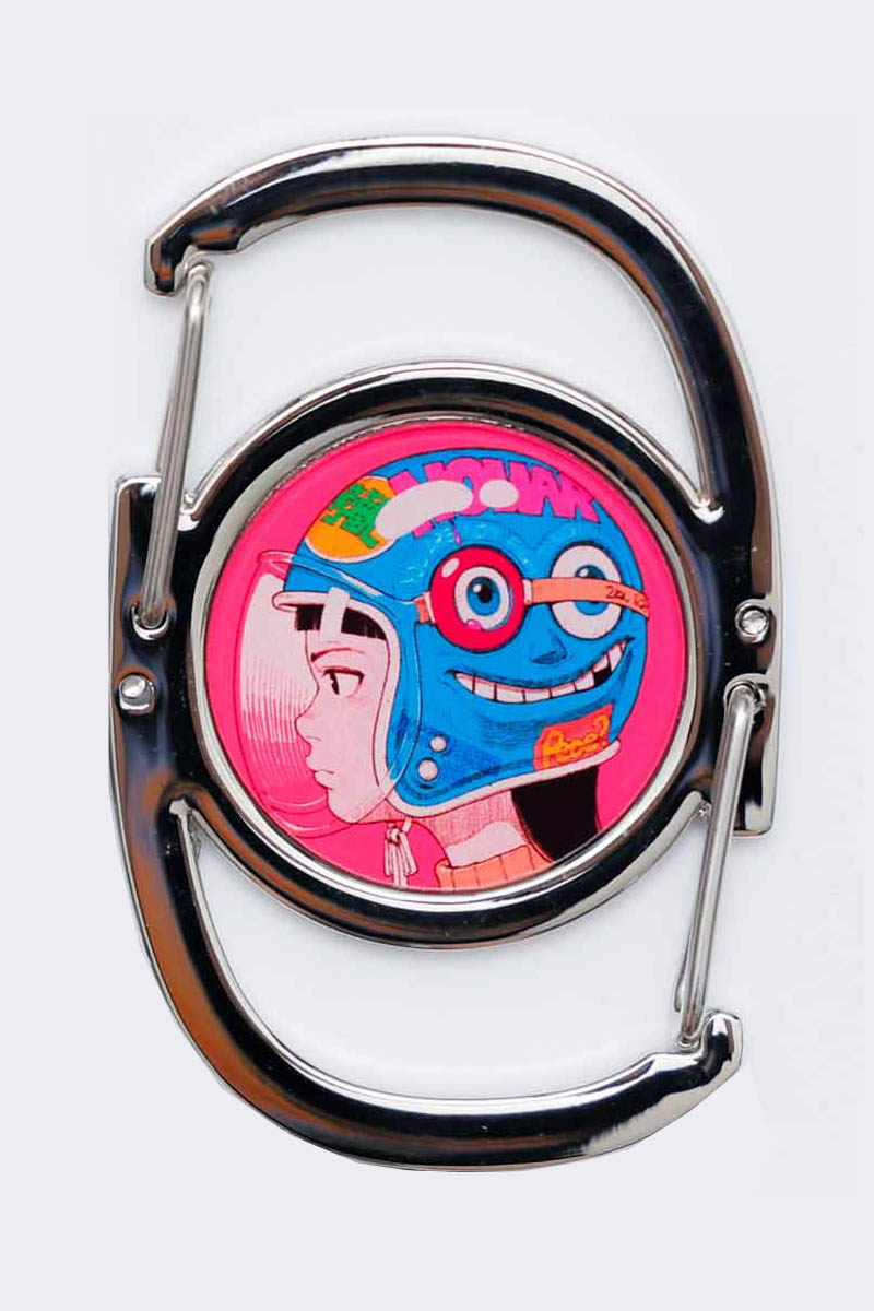 over print (オーバー・プリント) carabiner COTOH - D