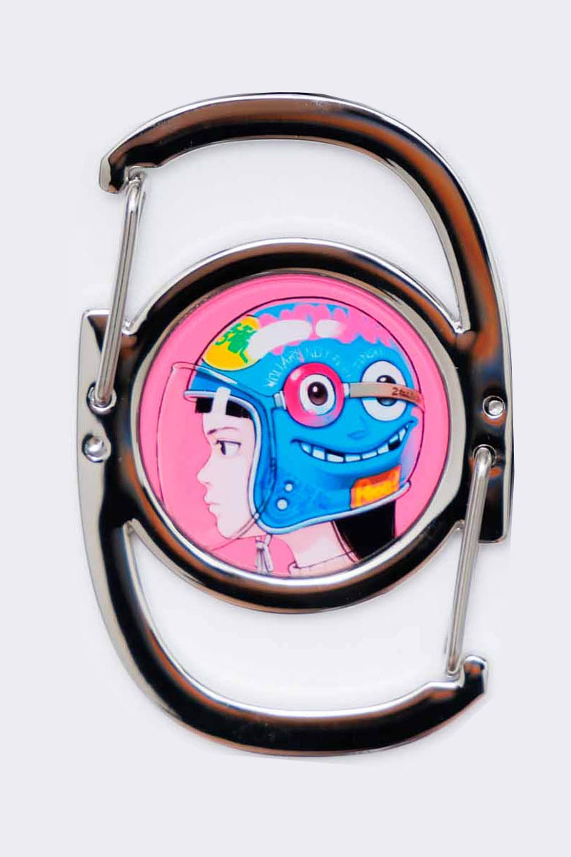 over print (オーバー・プリント) carabiner COTOH - E