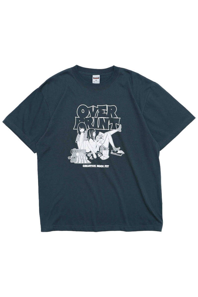 over print (オーバー・プリント) ART JAM Tee - Black
