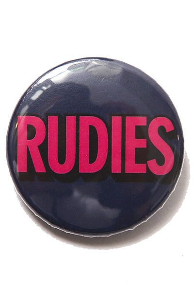 RUDIE'S CAN BADGE SOLID PHAT NAVY