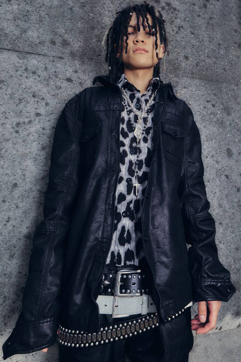 JACKROSE Archivemade(ジャックローズ・アーカイブメイド) Wax Coating Washer Shirt