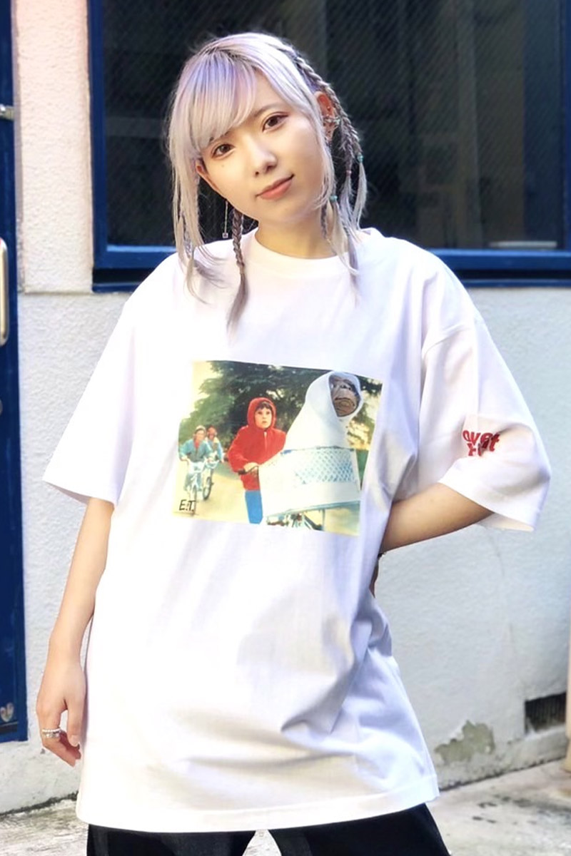 over print Tシャツ