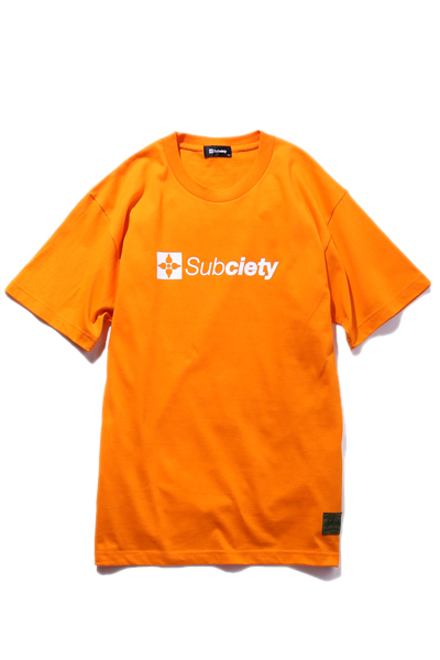 Subciety THE BASE S/S - ORANGE/WHITE