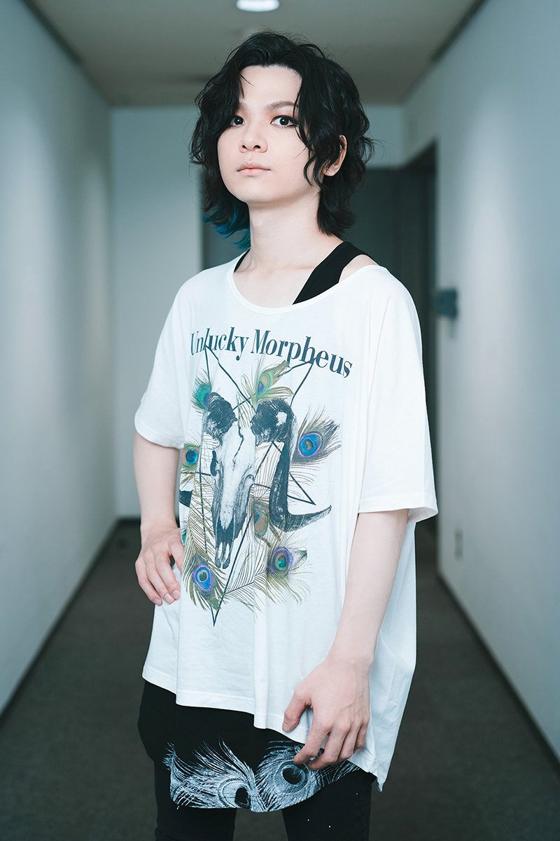 Unlucky Morpheus×GEKIROCK CLOTHING×CIVARIZE 限定ドルマンTシャツ WHITE