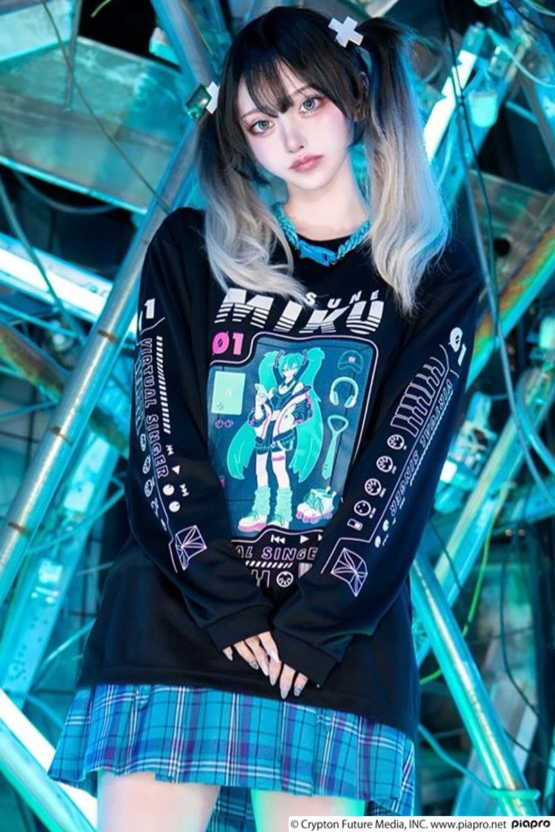 【予約商品】初音ミク×LISTEN FLAVOR(リッスン・フレーバー) 初音ミク ロンT