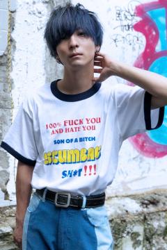 SAMURAI CORE　リンガーTEE　BLUE