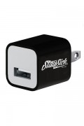 STAY SICK CLOTHING Sport Logo Black Cell Phone Charger
