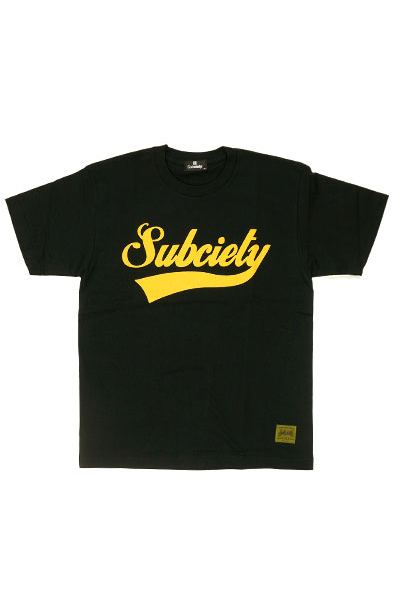 Subciety GLORIOUS S/S - BLACK/GOLD