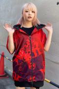 NieR (ニーア) REAL BUTTERFLY ZIP PARKA　RED