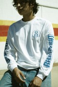 REBEL8 PERISHED LONGSLEEVE TEE WHITE