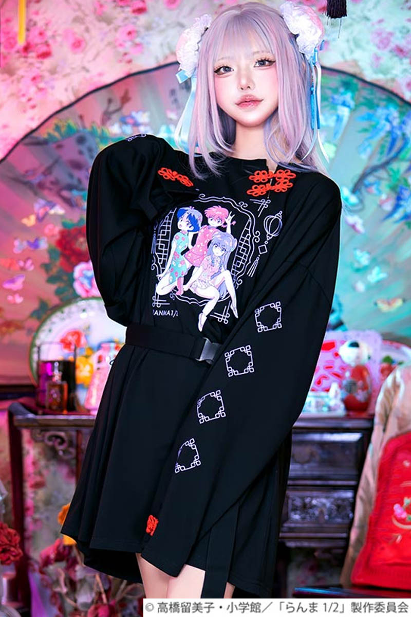 【予約商品】らんま1/2×LISTEN FLAVOR(リッスン・フレーバー) ヒロインズ・ベルト・ロンT