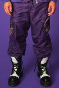 GALFY (ガルフィー) YABAIサイドジップパンツ PURPLE