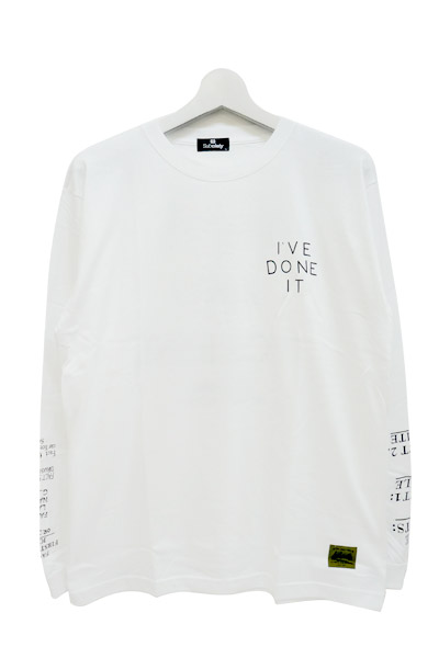 Subciety (サブサエティ) THE FACTS: L/S WHITE