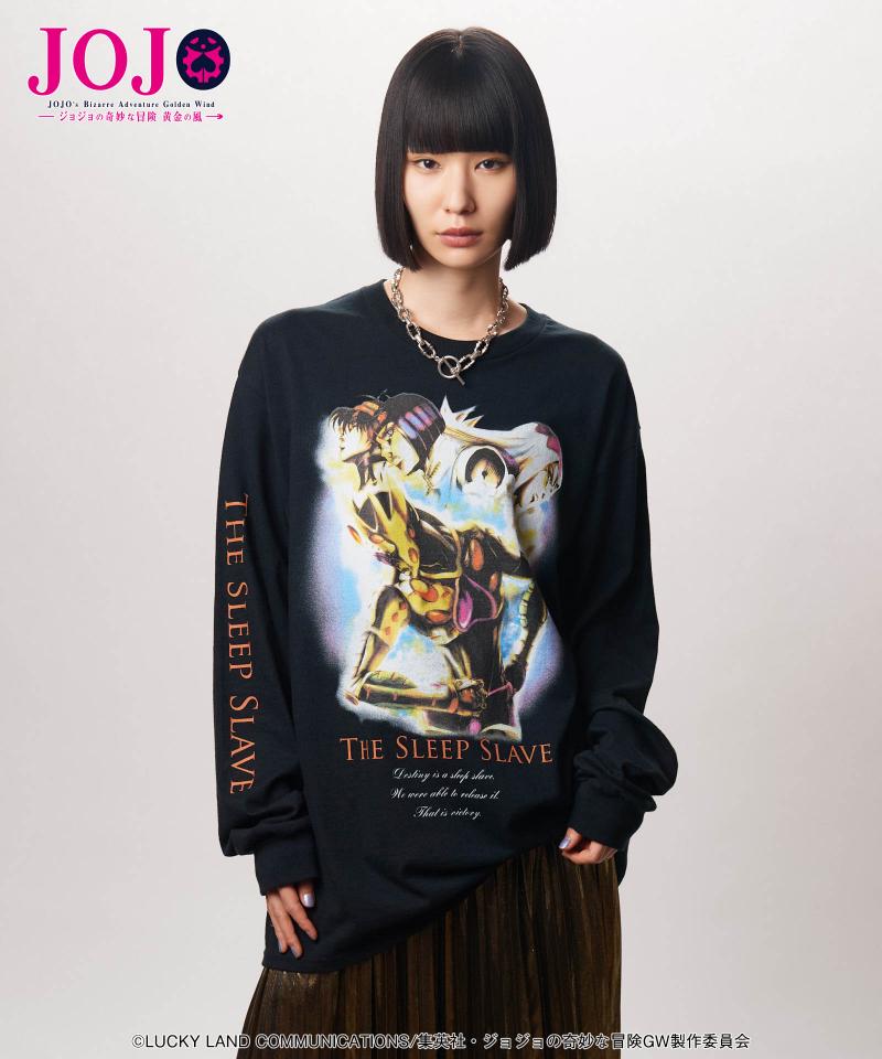 【予約商品】ジョジョの奇妙な冒険×glamb(グラム) The Sleep Slave Cutsew - Black