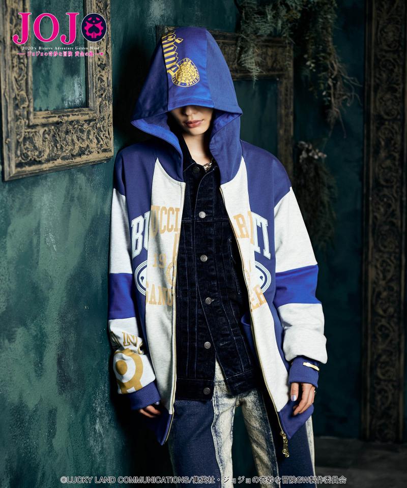 【予約商品】ジョジョの奇妙な冒険×glamb(グラム) Bruno Bucciarati’s Stand Hoodie