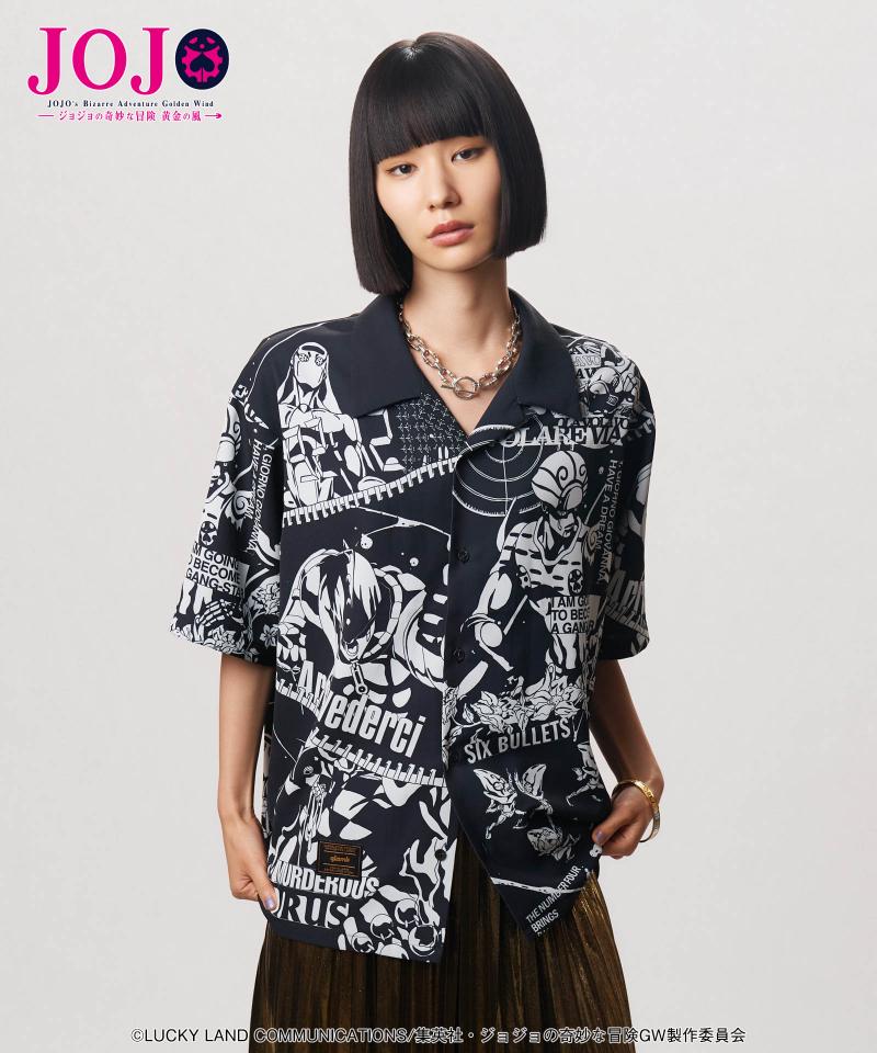 【予約商品】ジョジョの奇妙な冒険×glamb(グラム) Team Bucciarati Stand Shirt