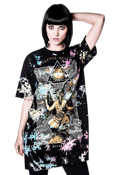 KILL STAR CLOTHING (キルスター・クロージング) Eternal Holiday T-shirt [T/D]