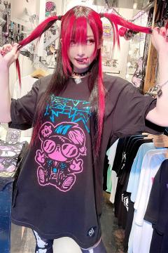 HYPER CORE HCT-369 弐零弐壱Tシャツ BLUE / PINK