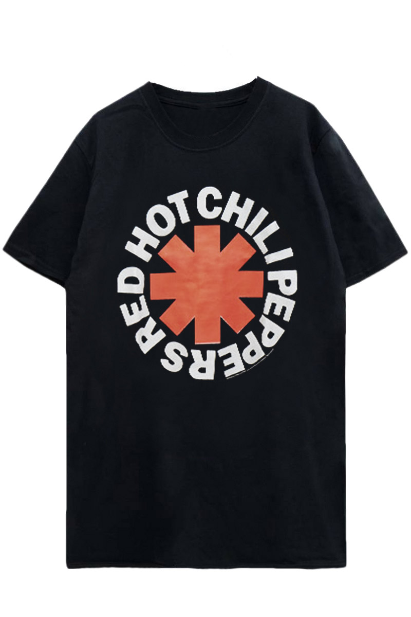 RED HOT CHILI PEPPERS Asterisk Logo Black