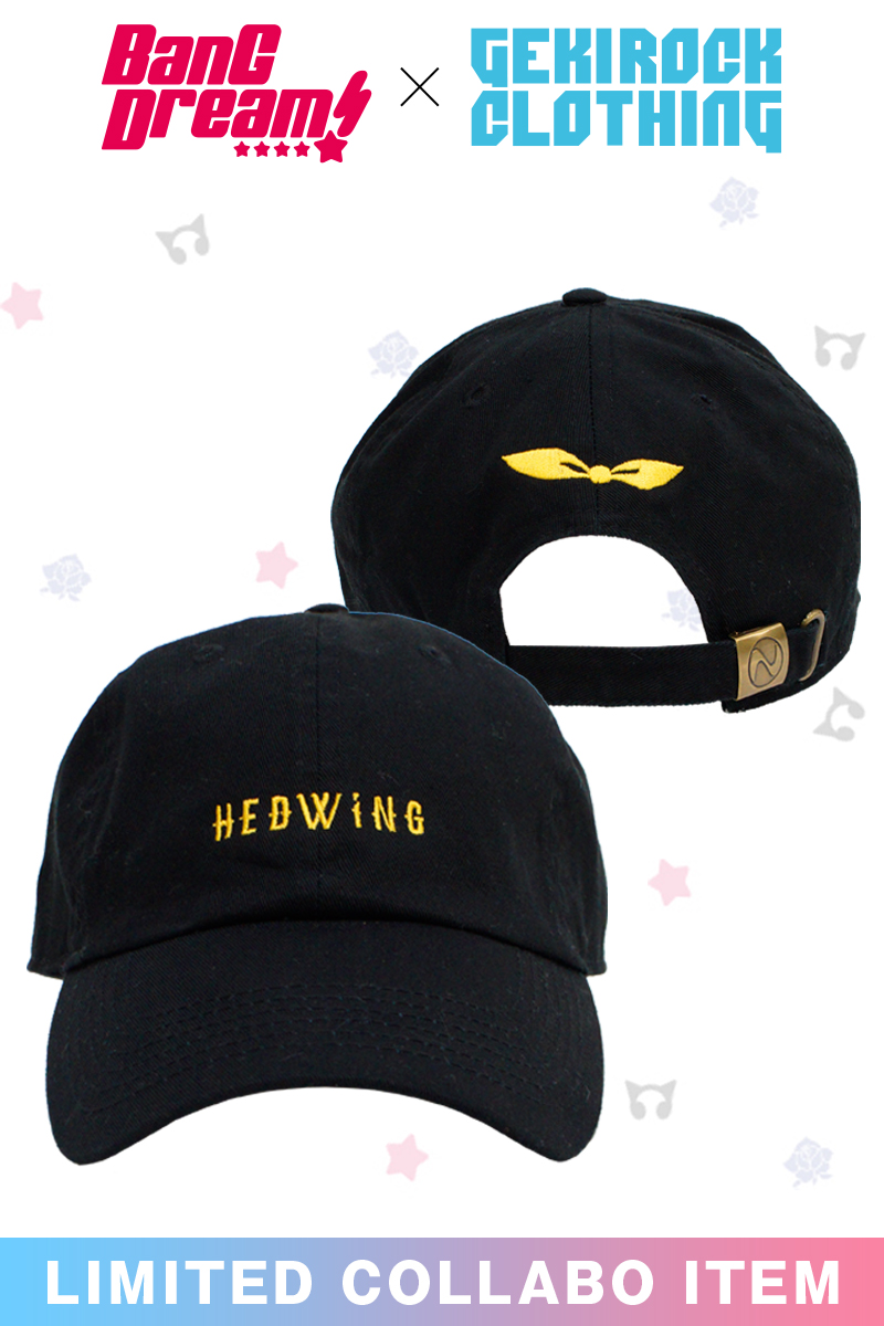 ロックファッション バンドグッズのgekirock Clothing バンドリ ゲキクロ 第2弾復刻 Hedwing 山吹沙綾コラボ 限定 キャップ ロックファッション バンドグッズのgekirock Clothing バンドリ ゲキクロ 第2弾復刻 Hedwing 山吹沙綾コラボ 限定 キャップ