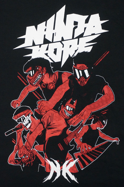 ロックファッション バンドグッズのgekirock Clothing 激ロック限定デザイン Ninja Kore The Ninja ロックファッション バンドグッズのgekirock Clothing 激ロック限定デザイン Ninja Kore The Ninja