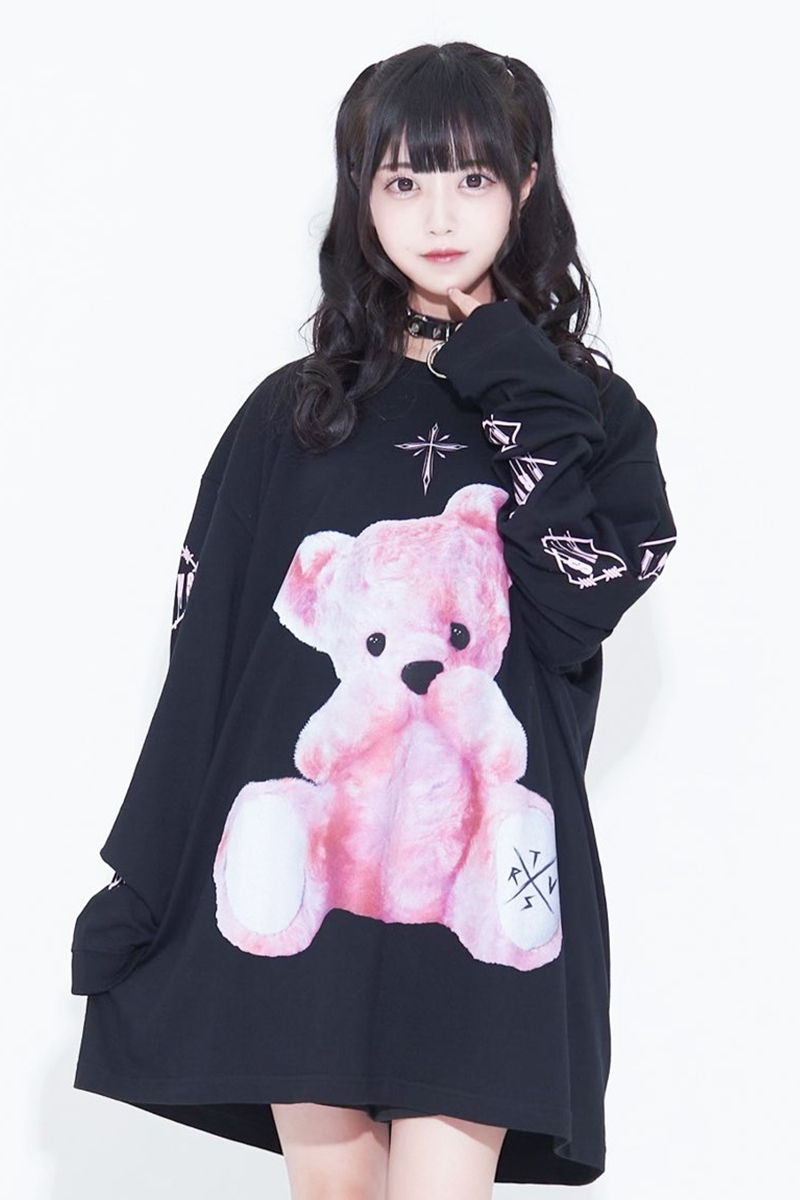 TRAVAS TOKYO/トラバス トーキョー』Furry bear L/S Tee/くま