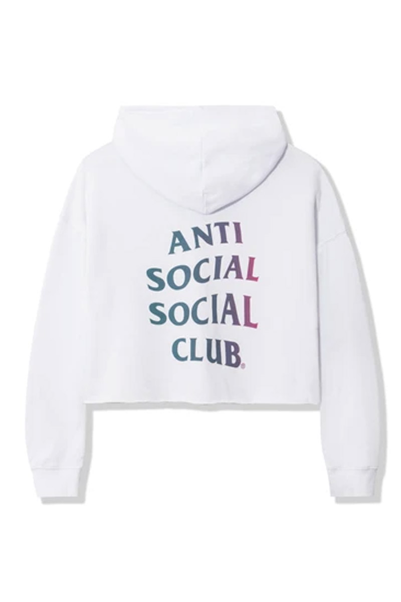 Anti Social Social Club ABG White Crop Top