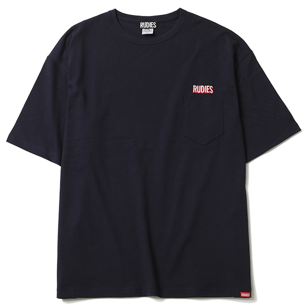 RUDIE'S SOLID PHAT BIGSILHOUETTE PKT-T NAVY