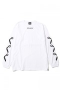 SILLENT FROM ME METAPHOR -Long Sleeve- White