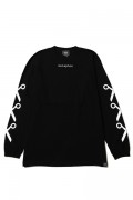 SILLENT FROM ME METAPHOR -Long Sleeve- Black