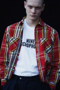 NineMicrophones CHECK SHIRT RED