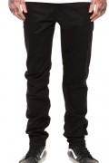 REBEL8 STANDARD FIT DUCK CANVAS BLACK PANTS