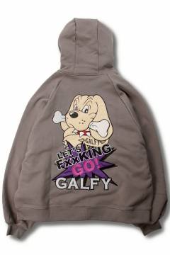 【予約商品】GALFY(ガルフィー)LFG!! ジップパーカー - Gray