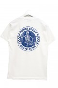 REBEL8 SKATE CORE WHITE TEE