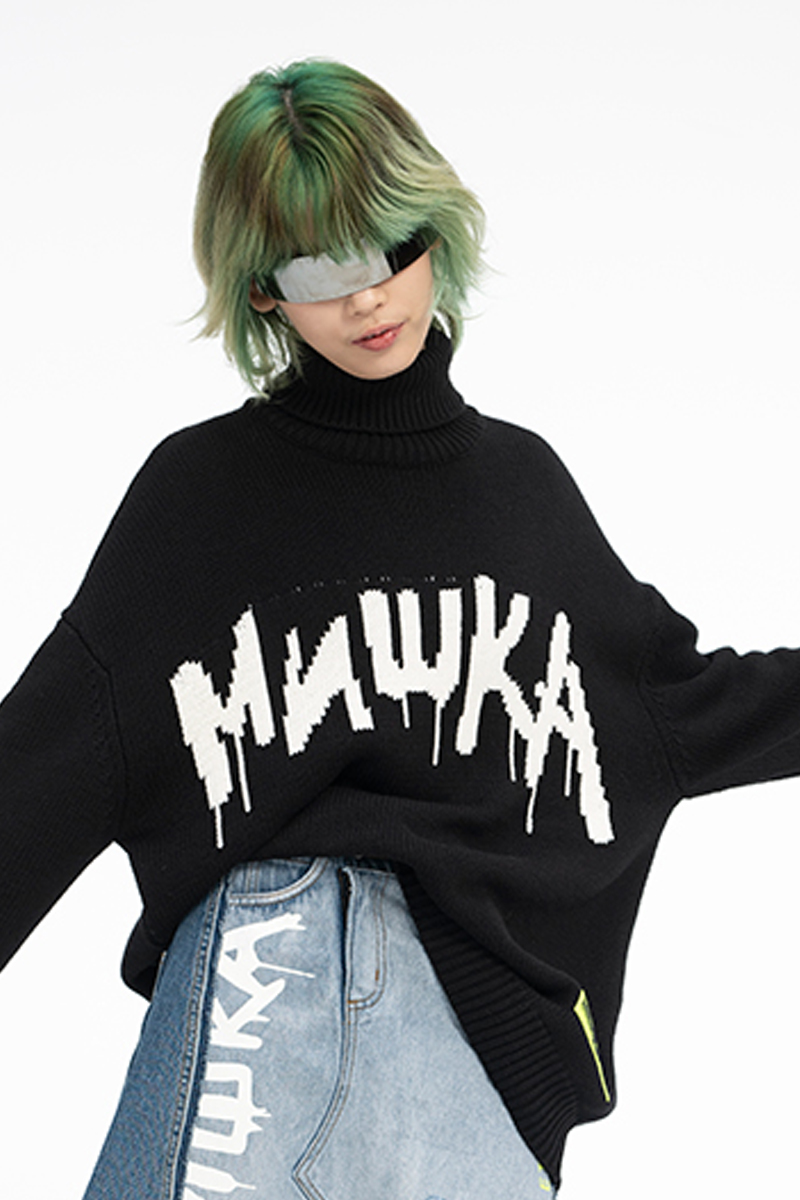 MISHKA MAW200377 KNIT BLACK