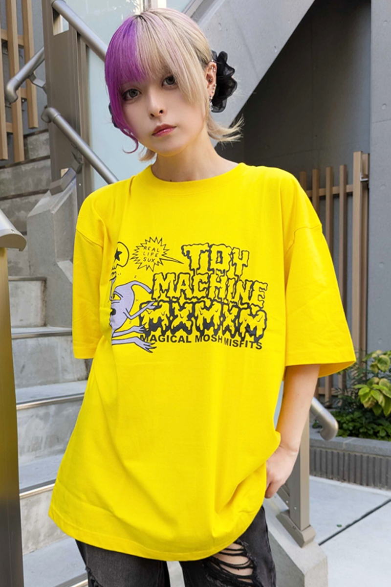 MxMxM × TOY MACHINE (トイマシーン) SECT & MMM SS TEE - Gold