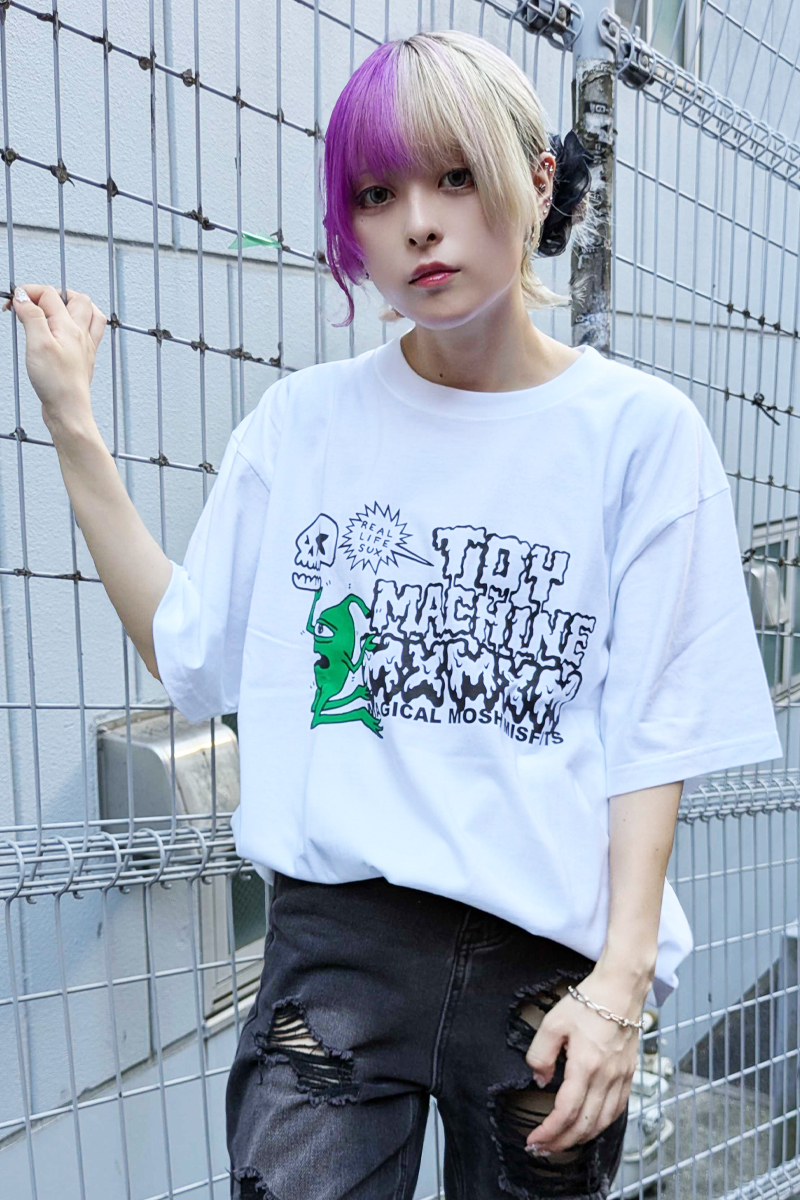MxMxM × TOY MACHINE (トイマシーン) SECT & MMM SS TEE - White