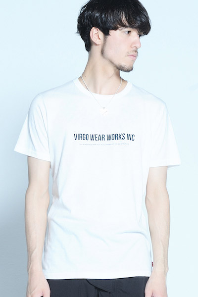 VIRGO Logo プリントTシャツ White